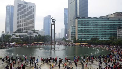 Bawaslu RI Ingatkan Pasangan Calon untuk Hindari Kampanye di Car Free Day.