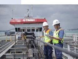 PT Timah Tbk Optimistis Produksi Bijih Timah 2024 Naik 40%-50%.