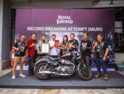 Royal Enfield Indonesia Cetak Rekor MURI, One Ride 2024 Peserta Terbanyak dari 8 Kota