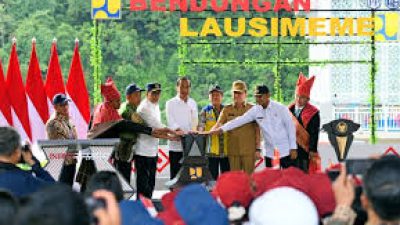 Peresmian Proyek Bendungan Lau Simeme: Tonggak Strategis untuk Sumatera Utara