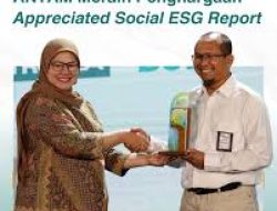 Antam Raih Penghargaan Appreciated Social ESG Report di Investor Daily ESG Appreciation Night