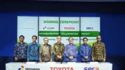 Pertamina Patra Niaga, Toyota, dan TRAC Kolaborasi Uji Coba Bioethanol E10 di GJAW 2024