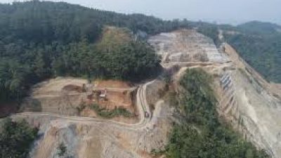 Progres Pembangunan Bendungan Bener Paket Dua oleh Waskita Karya Capai 60,26%