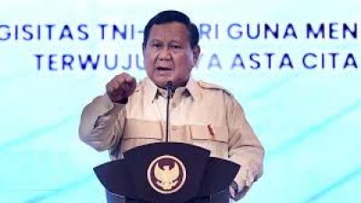 Presiden Prabowo Subianto Berkomentar Soal Dugaan Korupsi di PT Pertamina