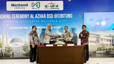 PT Metropolitan Land Tbk. (MTLA) Bangun Sekolah Al-Azhar BSD di Metland Cibitung