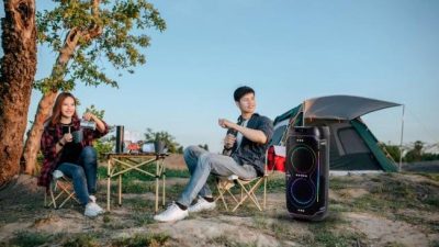Speaker Portable Black Series, Solusi Hiburan Lengkap untuk Pesta di Rumahh